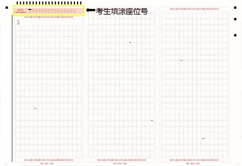 必读！2019年广西省成人高考答题卡注意事项！